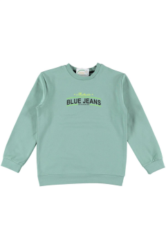 Pundikids Erkek Çocuk Şardonlu Sweath Yeşil - 8 - 9 Yaş