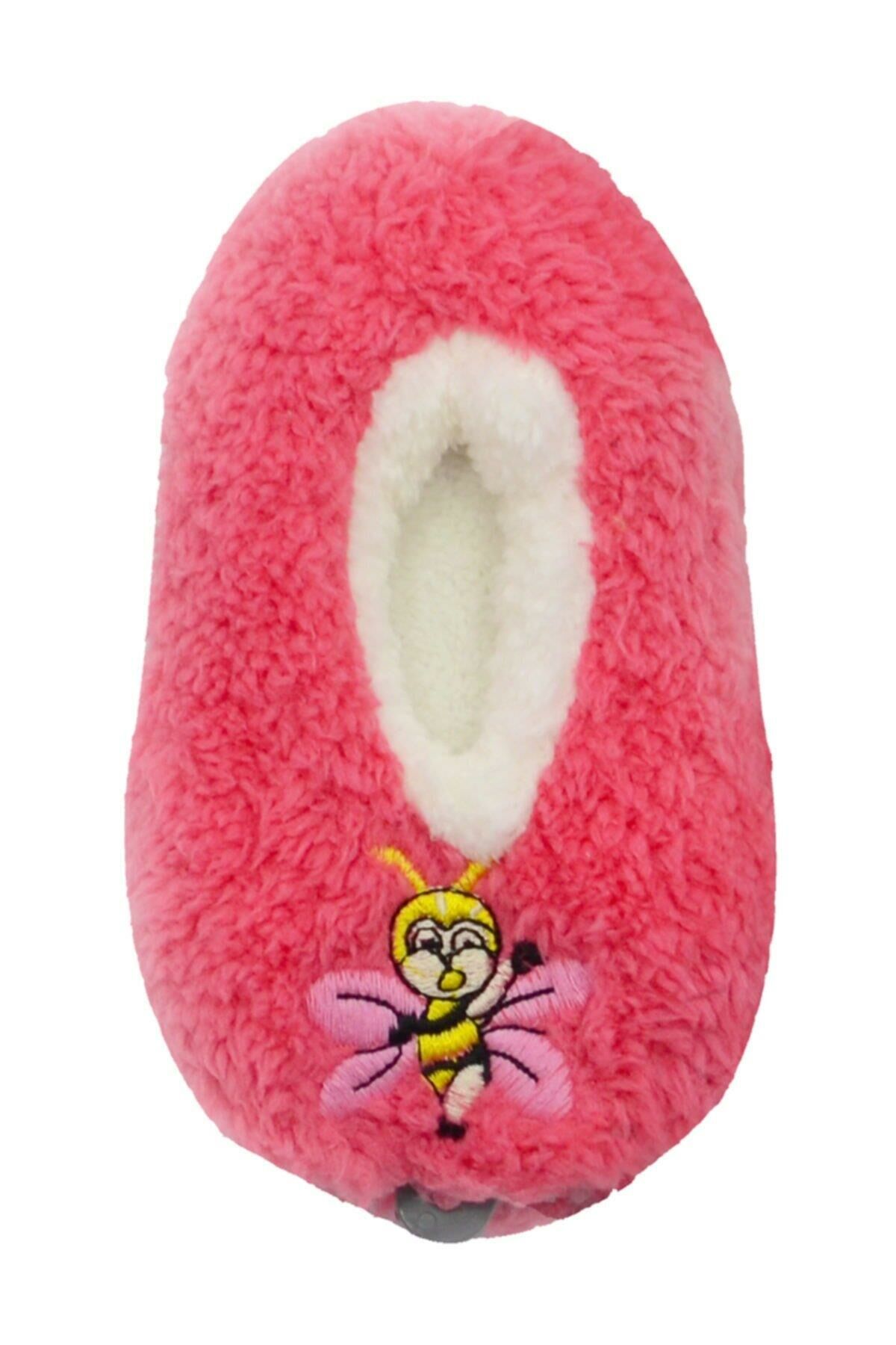 Pundikids Çocuk Ev Terliği Nar Çiçeği - 20 - 21