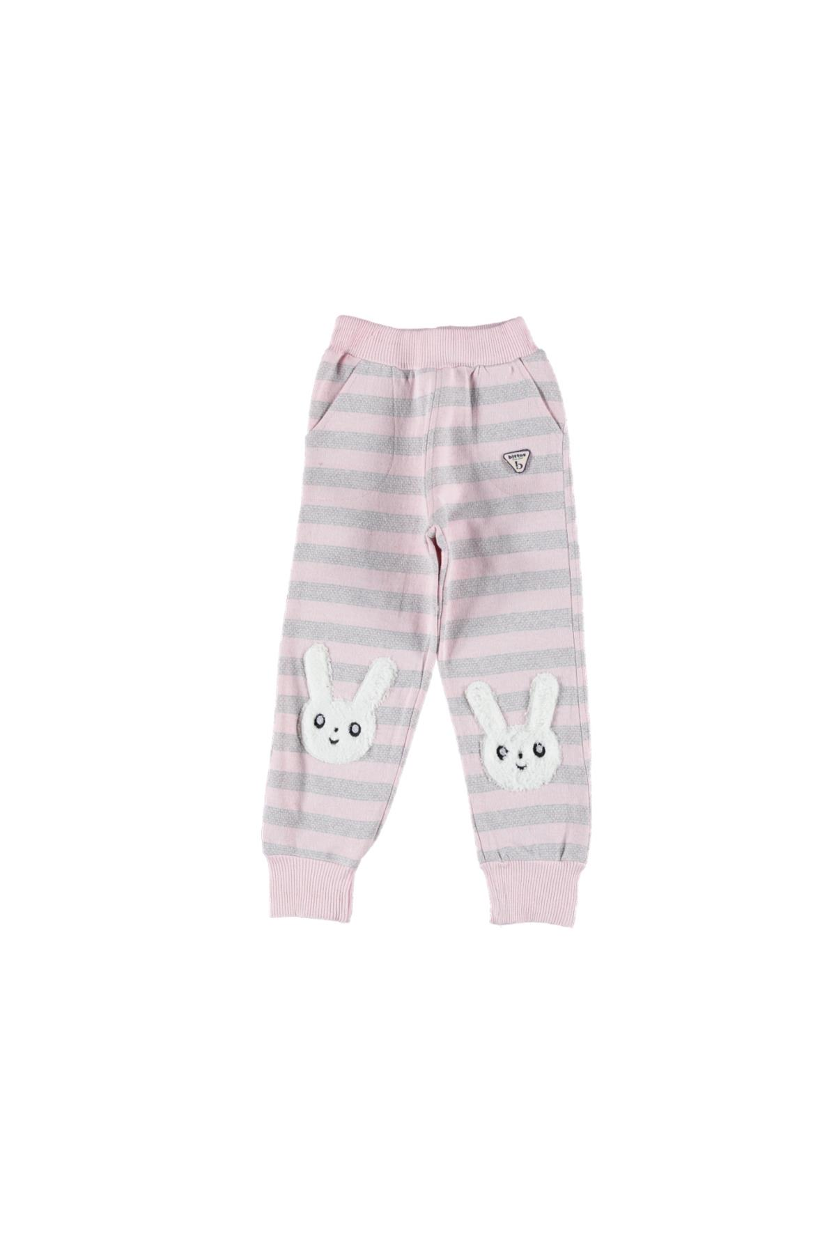 Pundikids Kız Çocuk Eşofman Altı Pembe - 7 Yaş