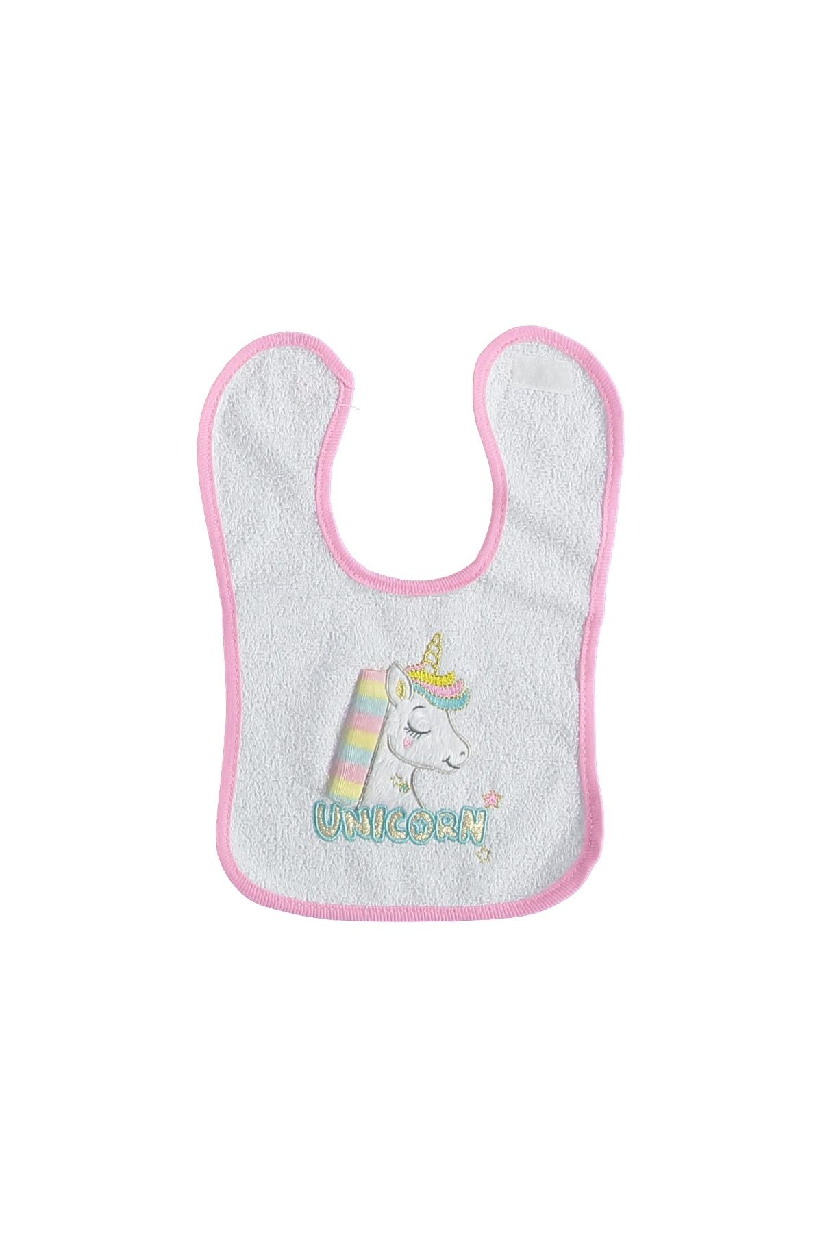 Pundikids Kız Bebek Mama Önlüğü