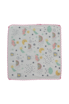 Pundikids Bebek Pazen 10'Lu Ağız Silme Mendili Pembe - STANDART