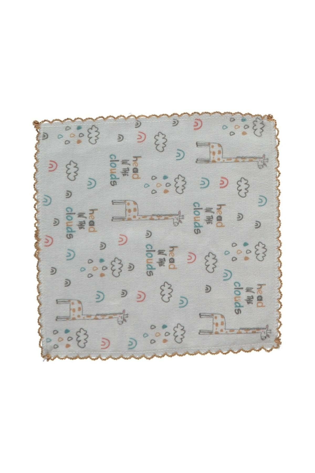 Pundikids Bebek Pazen 10'Lu Ağız Silme Mendili KAHVERENGİ - STANDART