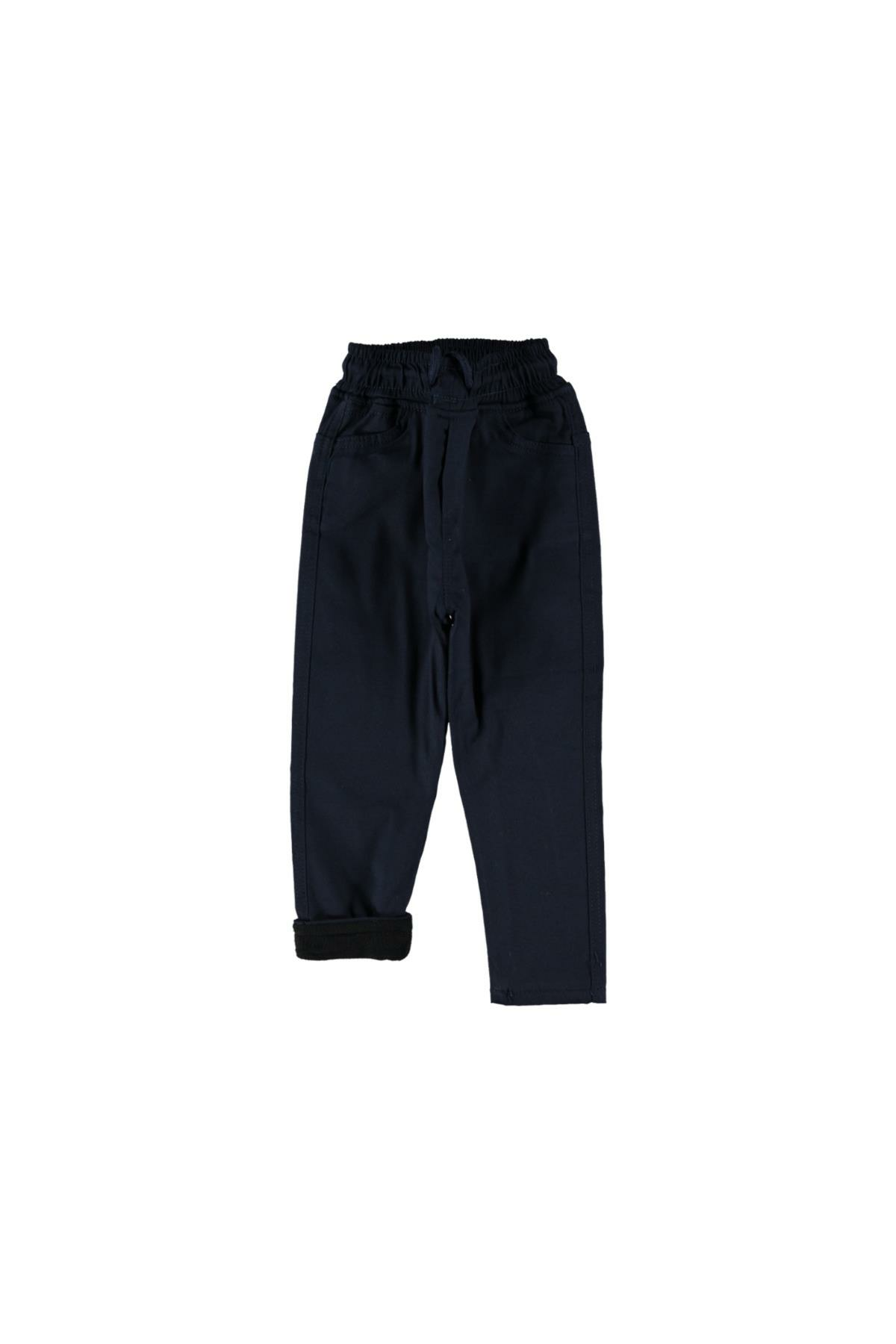 Pundikids İçi Polarlı Pantolon Lacivert - 10 - 11 Yaş