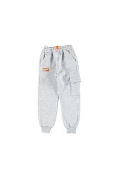 Pundikids Çocuk 3 İp Kışlık Eşofman Altı Gri - 15 - 16 Yaş