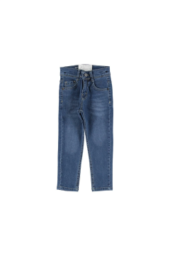 Pundikids Erkek Çocuk Mavi Kot Pantolon Mavi - 1 Yaş