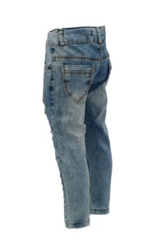 Kız Çocuk Taş Ve Boncuk Detaylı Kot Pantolon