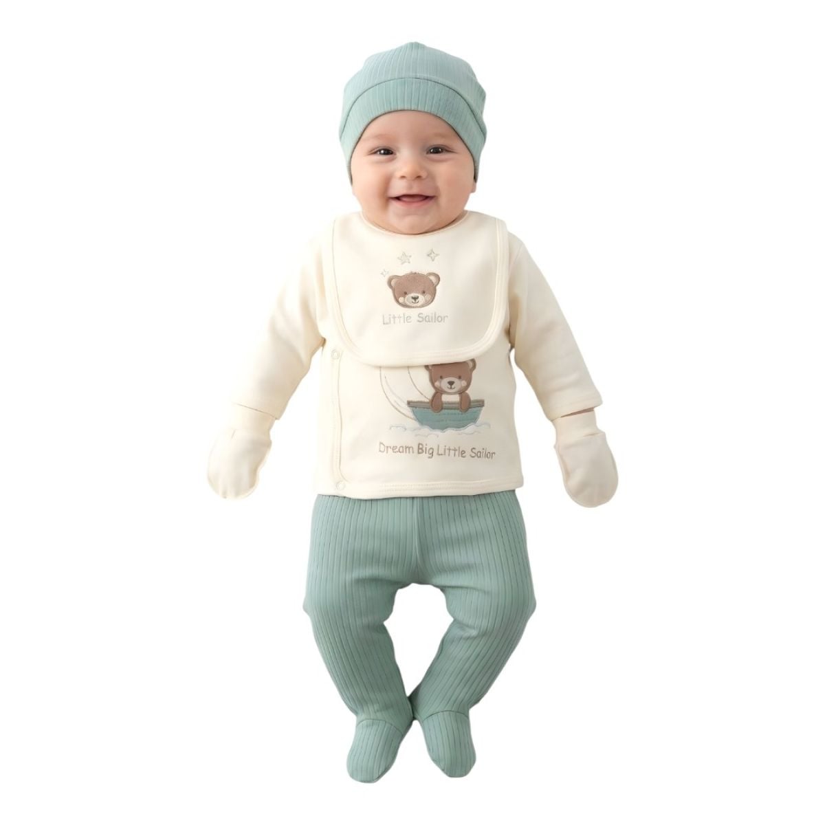 AYICIK BASKILI BEBE 5 Lİ SET