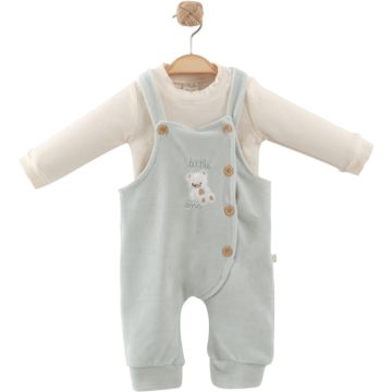 AYICIK NAKIŞLI KADİFE ERKEK TULUM