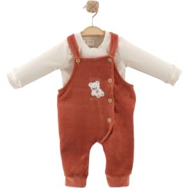 AYICIK NAKIŞLI KADİFE ERKEK TULUM