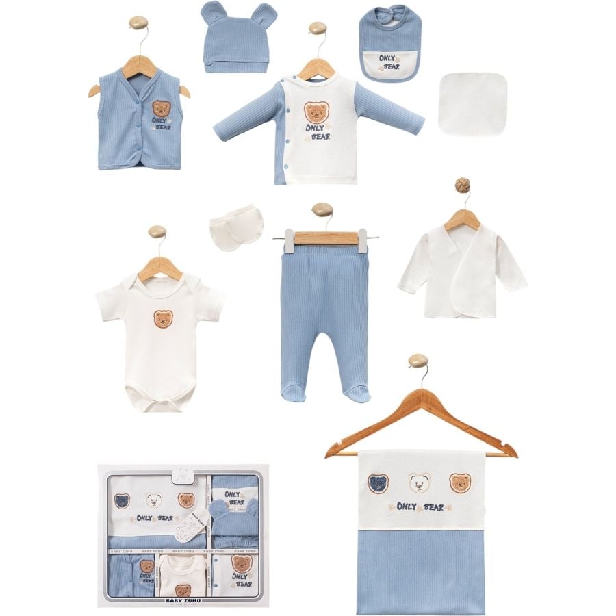 RAPORLU ONLY BEAR NAKIŞLI 10LU ZIBIN SETİ