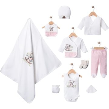 KOALA CUTE BASKILI 10 LU ORGANİK ZIBIN SETİ