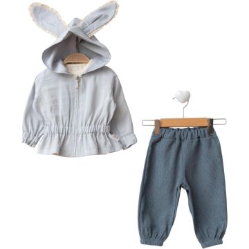 KULAKLI YAĞMURLUK KIZ TAKIM