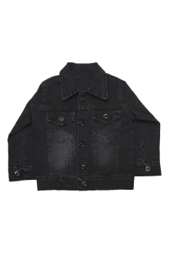 Pundikids Erkek Çocuk Kot Ceket Siyah - 3 Yaş