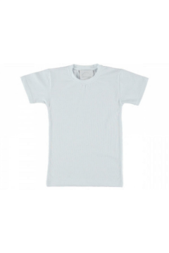 Pundikids Unisex Düz Beyaz T-shirt Beyaz - 11 - 12 Yaş