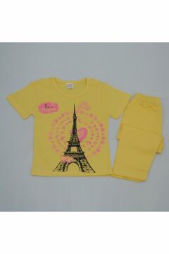 Lolly Dolly Kız Çocuk Kısa Kollu Pijama Takımı