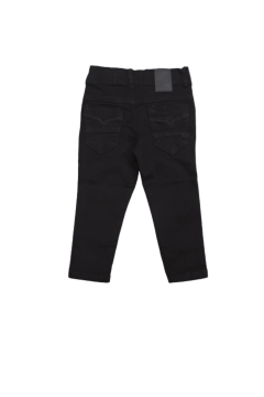 PundiKids Çocuk Dar Kesim Kot Pantolon Siyah - 2 Yaş