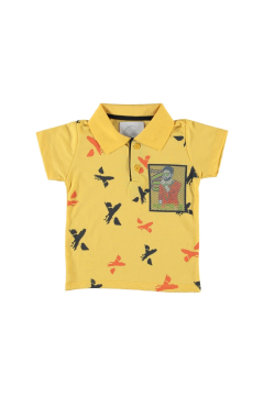Pundikids Erkek Çocuk T-shirt Sarı - 11 - 12 Yaş