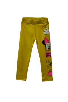 Pundikids Kız Çocuk Tayt Sarı - 5 Yaş