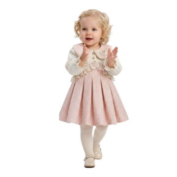 KIZ BEBEK BOLEROLU ELBİSE