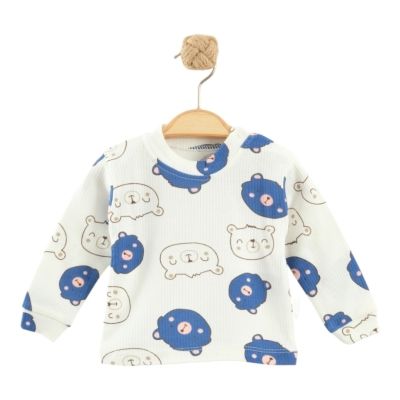 ERKEK BEBEK AYICIK BASKILI SWEATH