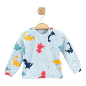 BEBEK DİNO BASKILI SWEATH