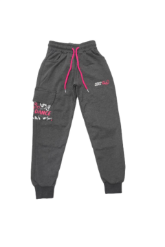 Pundikids Kız Çocuk Tek Alt Eşofman Gri - 10 - 11 Yaş