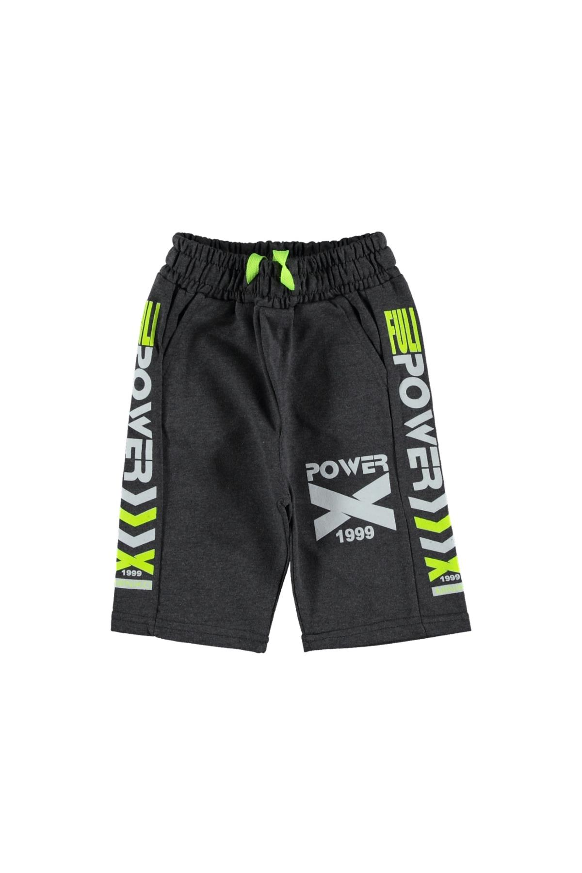Pundikids Erkek Çocuk Kapri Füme - 9 - 10 Yaş
