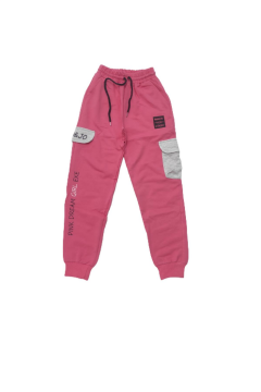 Pundikids Kız Çocuk Kargo Cepli Alt Eşofman