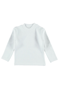 Pundikids Yarım Balıkçı İçi Şardonlu Kışlık Badi Beyaz - 5 Yaş