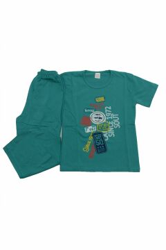 Lolly Dolly Kısa Kollu Erkek Çocuk Pijama Takımı