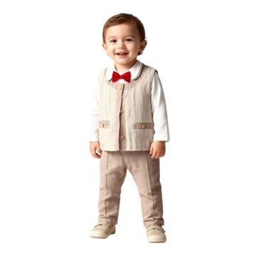 YELEKLİ YAKALI BAYRAMLIK ERKEK TAKIM