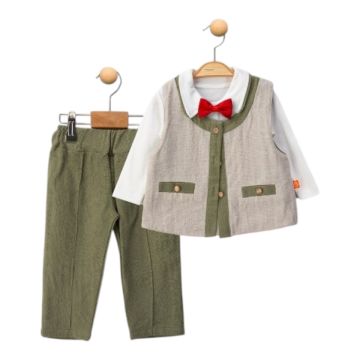 YELEKLİ YAKALI BAYRAMLIK ERKEK TAKIM