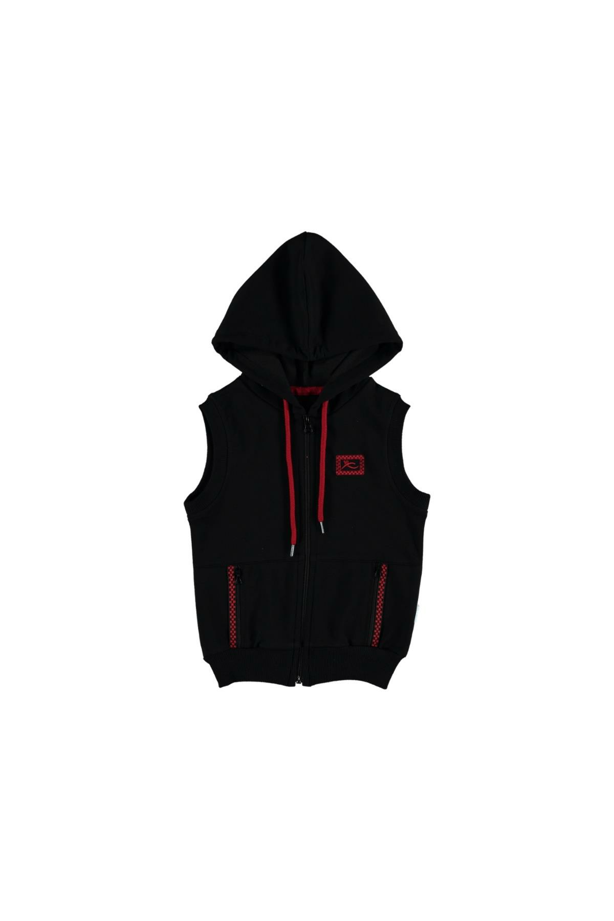 Pundikids Penye Kapüşonlu Yelek