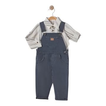 ÇİZGİLİ GÖMLEKLİ SLOPET