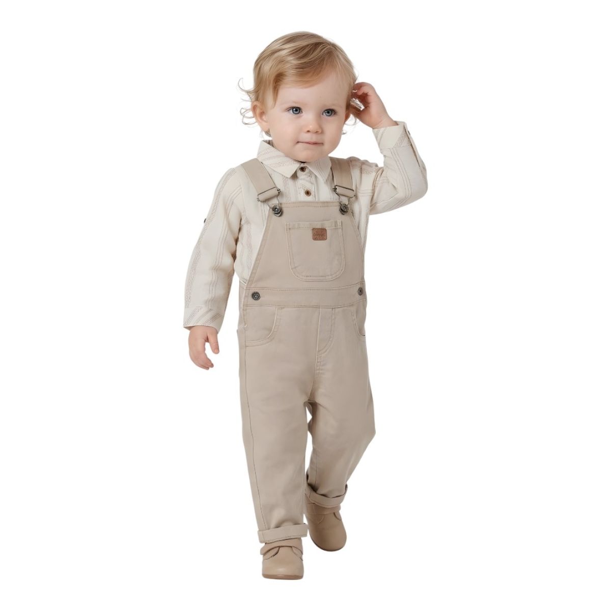 ÇİZGİLİ GÖMLEKLİ SLOPET