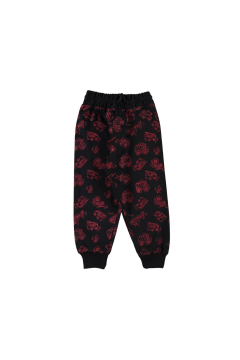 Çocuk Tek Alt Eşofman Kırmızı - 3 Yaş