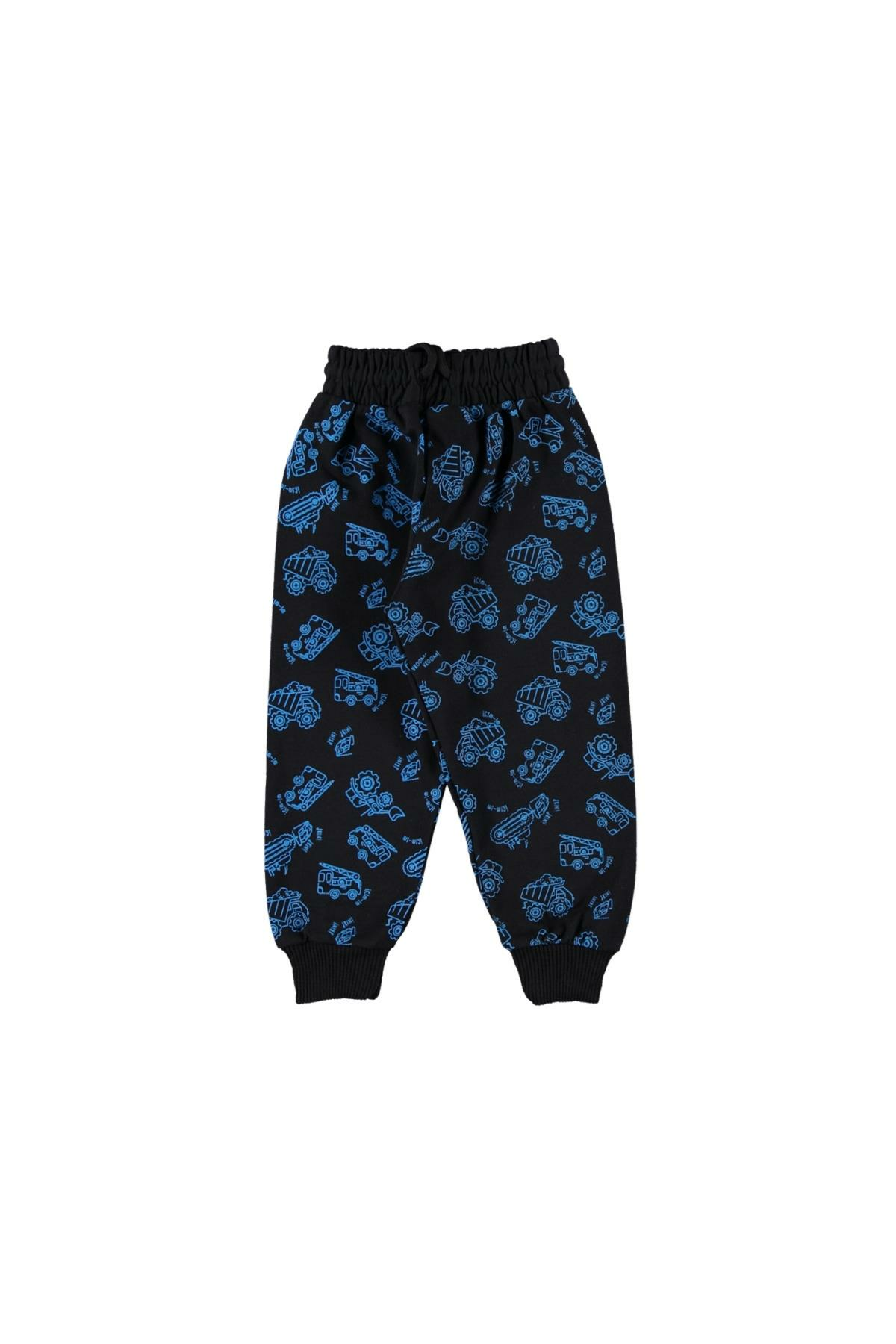 Çocuk Tek Alt Eşofman Mavi - 3 Yaş