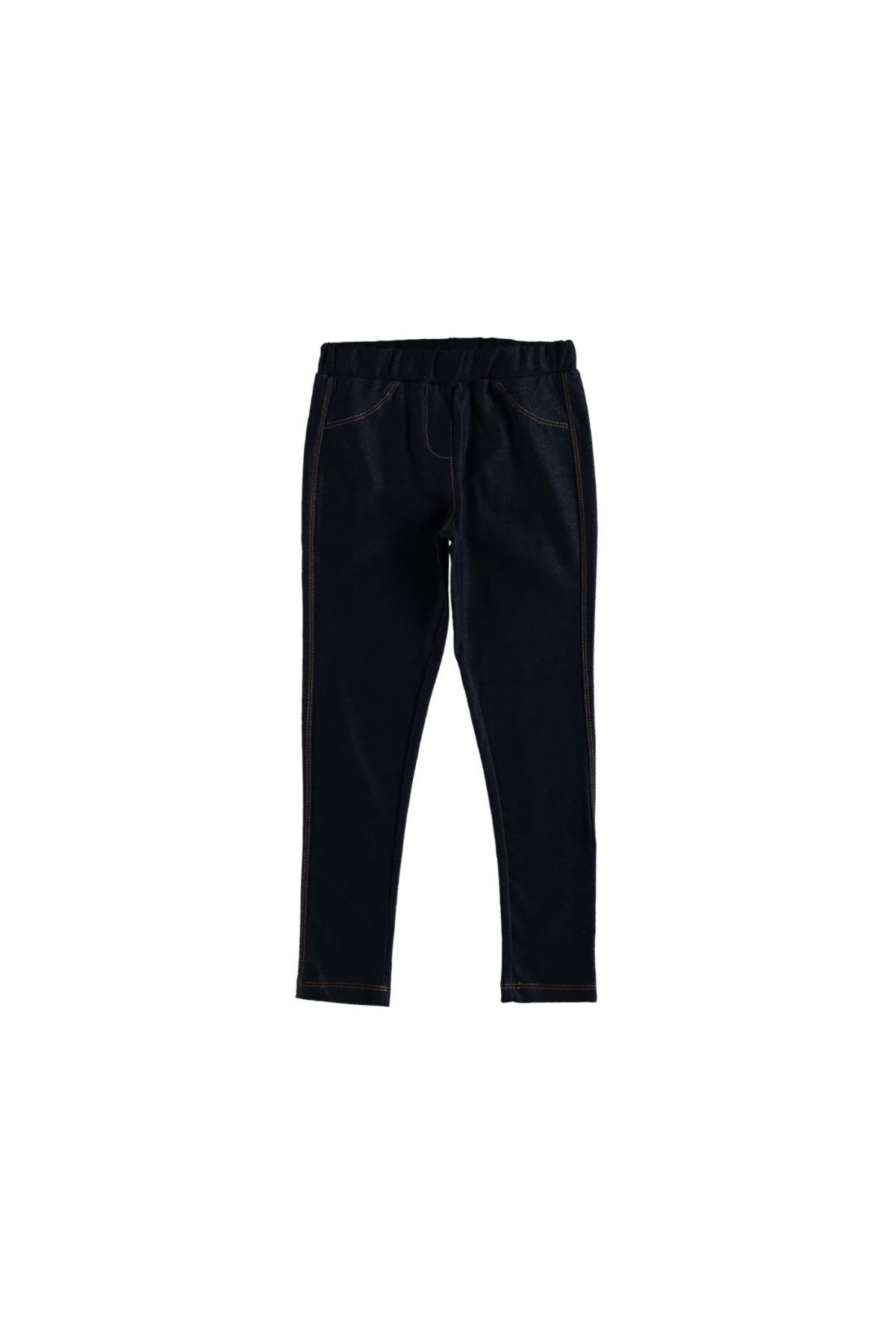 Pundikids Kot Görünümlü Tayt Lacivert - 14 - 15 Yaş