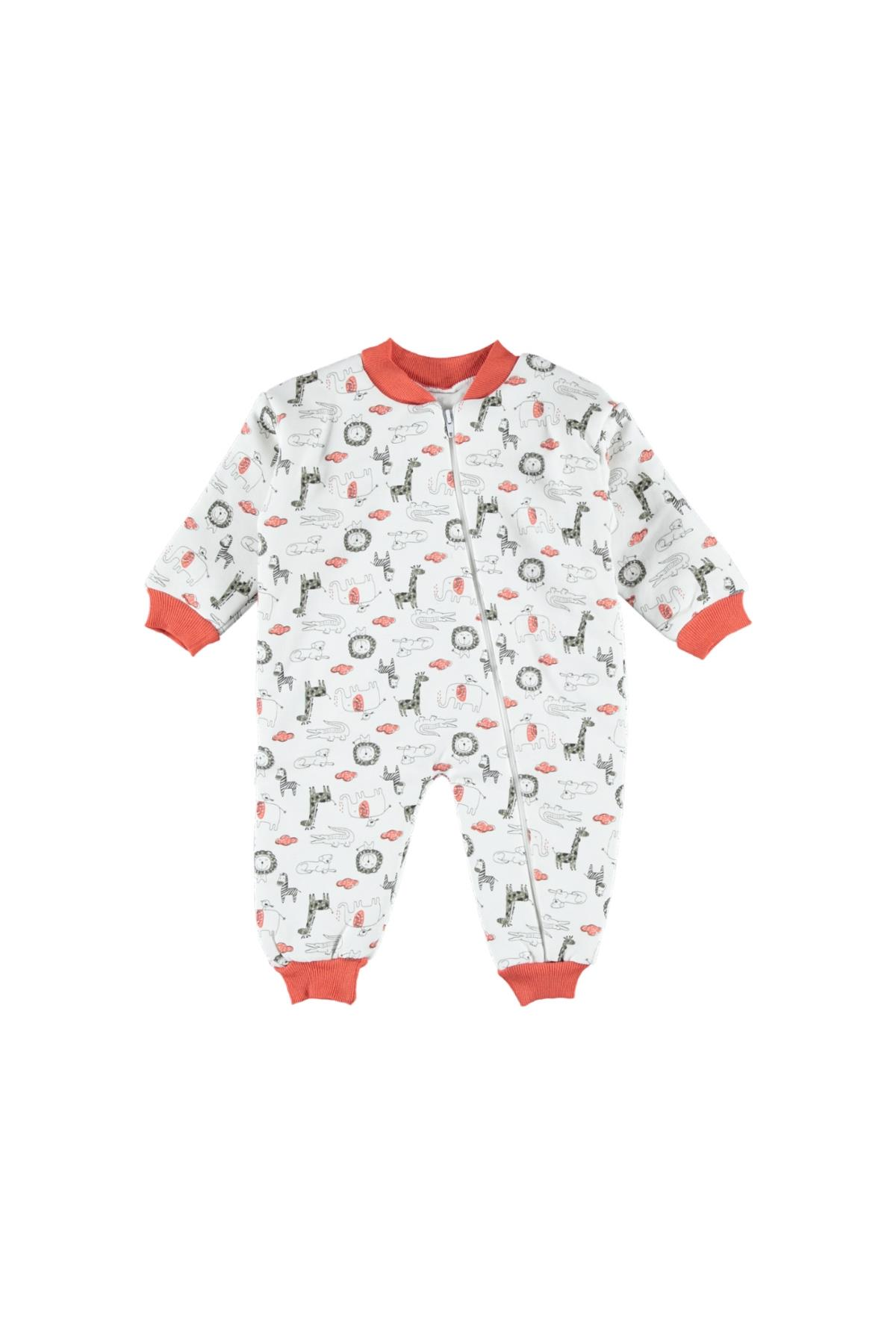 Pundikids Baskılı Uyku Tulumu Turuncu - 1 Yaş