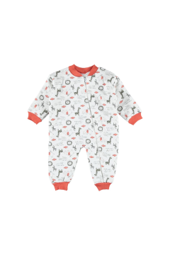 Pundikids Baskılı Uyku Tulumu Turuncu - 1 Yaş