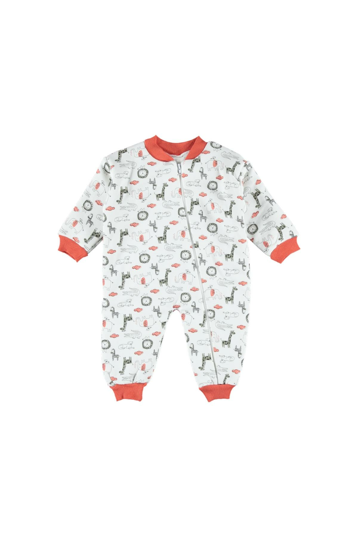 Pundikids Baskılı Uyku Tulumu Turuncu - 2 Yaş