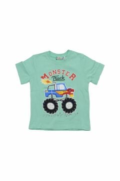 Alg Baskılı Erkek Çocuk T-shirt