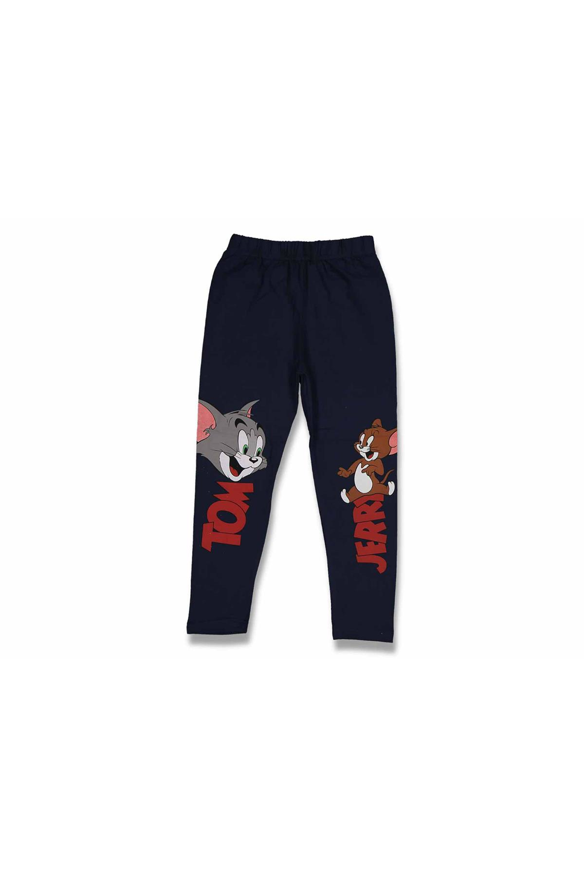 Kız Çocuk Tayt Lacivert - 5 Yaş