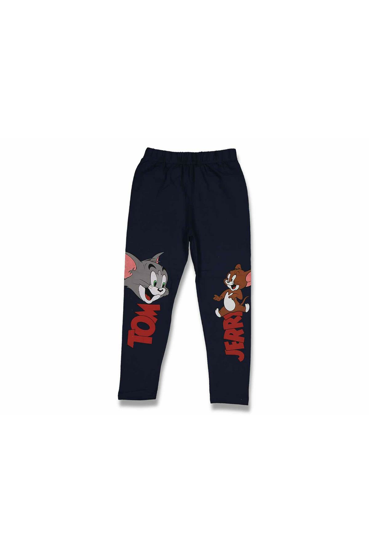 Kız Çocuk Tayt Lacivert - 8 Yaş