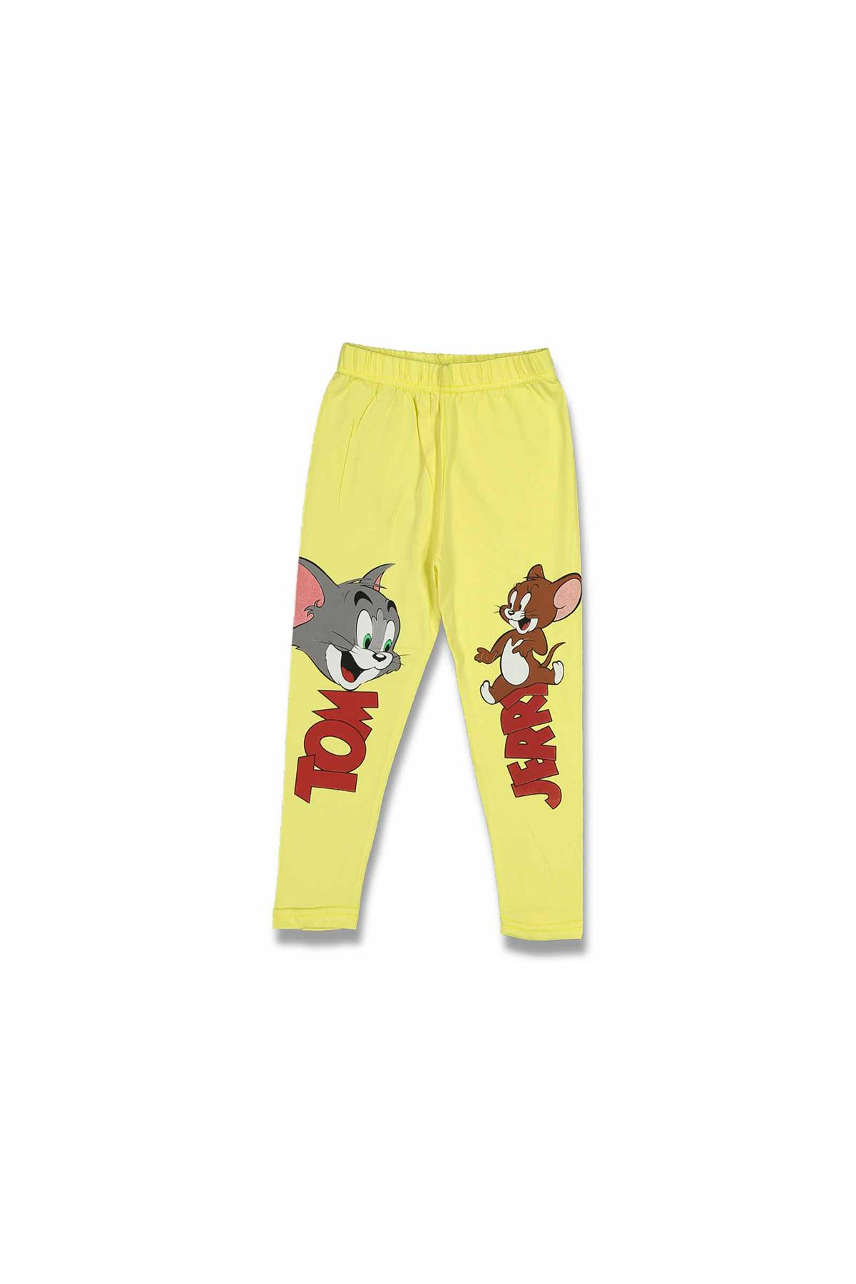 Kız Çocuk Tayt Sarı - 8 Yaş