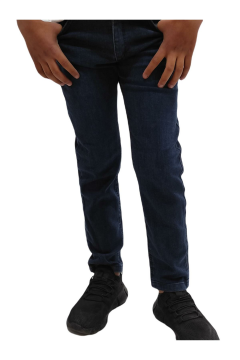 Erkek Çocuk Dar Paça Likralı Jean Kot Pantolon Lacivert - 8 - 9 Yaş