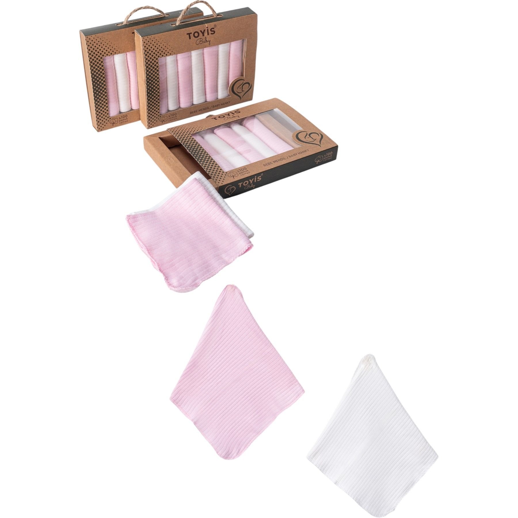 LÜX PENYE MENDİL KIZ 7'Lİ SET